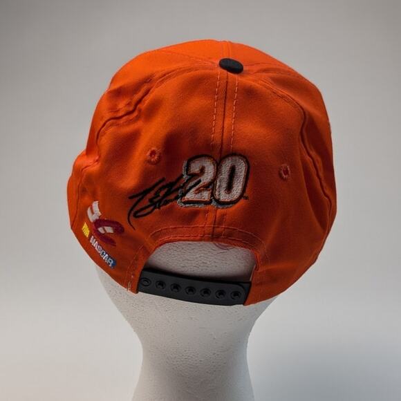 Vintage Home Depot Splash Racing Nascar Tony Stewart #20 Strapback Hat Orange - Picture 3 of 6